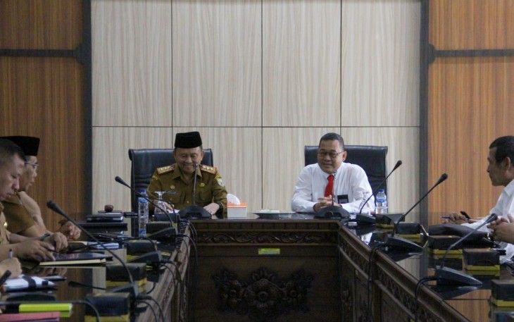 Pemprov Bengkulu Dukung Evaluasi Perencanaan dan Penganggaran BPKP (Foto : Morecka MC)