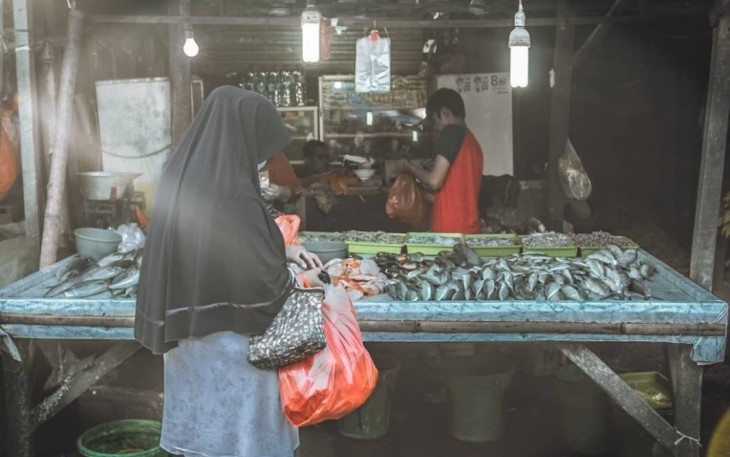 ilustrasi pasar tradisional