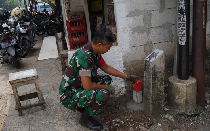 Tanah Milik Mabes TNI di Jatikarya Ditandai