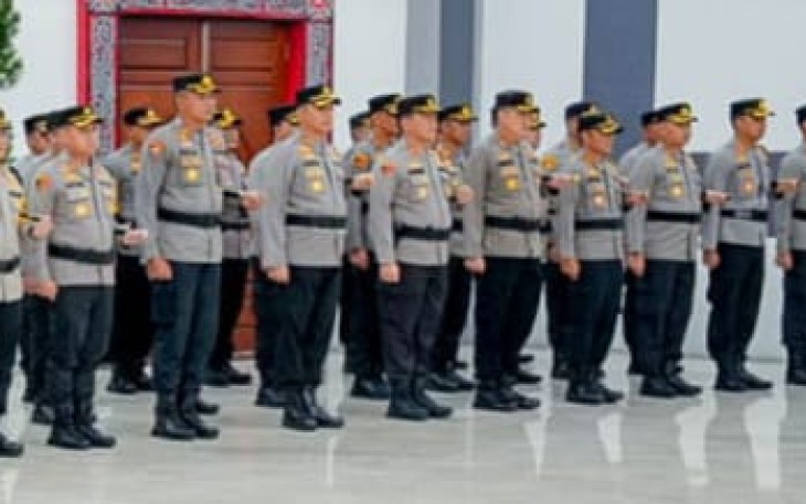 Kapolrestabes Medan Hadiri Sertijab Wakapolda Sumut 