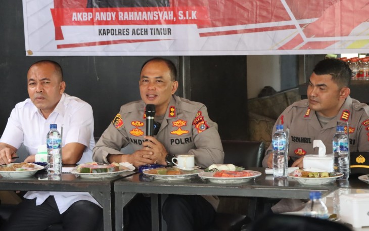 Jumat Curhat Polres Aceh Timur