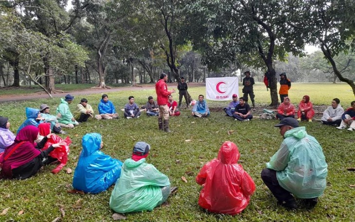 BSMI DKI Jakarta saat Gelar Pelatihan Kesiapsiagaan Bencana di Cibubur