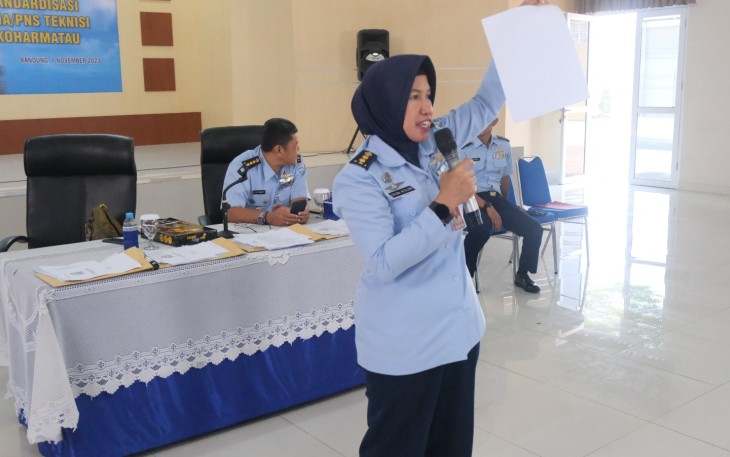 Ujian Standarisasi Tingkat Ketrampilan Personel Teknisi di Depohar 10