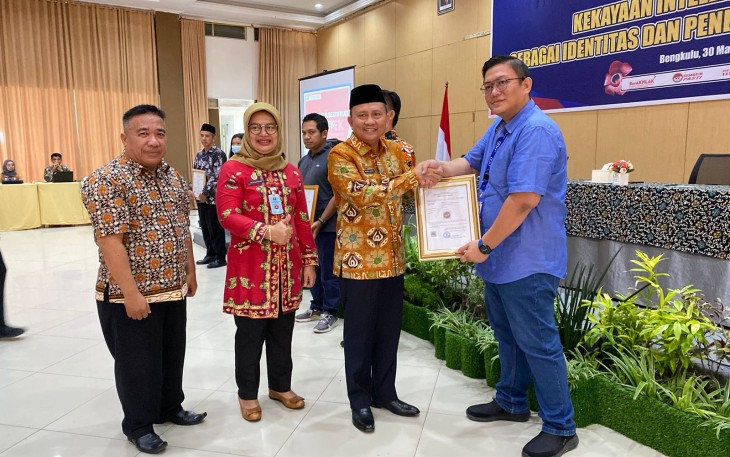 Pemprov Bengkulu Dukung Kemenkumham Jaga Kekayaan Intelektual Komunal Sebagai Identitas dan Pendorong Ekonomi Daerah