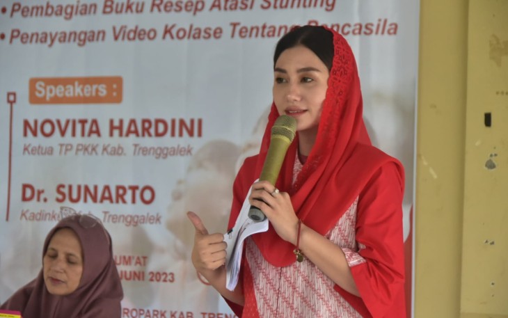 Ketua TP PKK Kabupaten Trenggalek Novita Hardini
