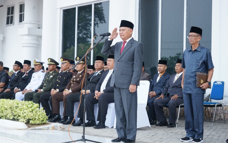 Bupati Asahan Pimpin Upacara Peringatan Hari Kesaktian Pancasila