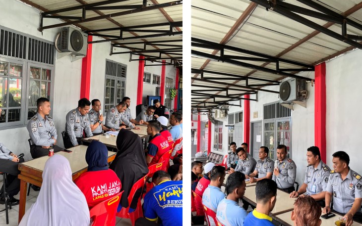 Penuhi Hak Warga Binaan Lapas Kelas IIB Idi Gelar Sidang TPP