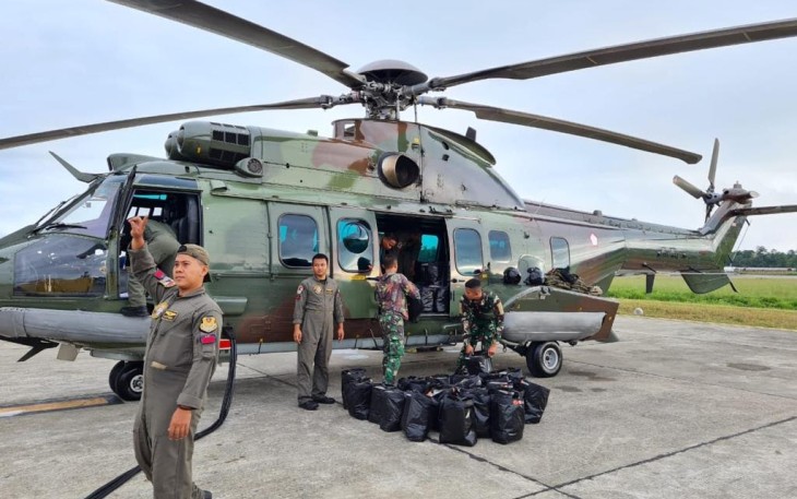 Pendistribusian Bansos Untuk Warga Terdampak Gagal Panen di Papua