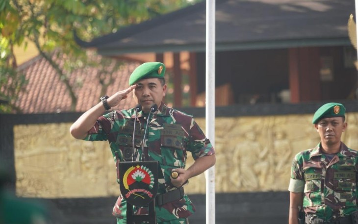 Danrem 071/Wijayakusuma Kolonel Czi Mohammad Andhy Kusuma, S.Sos., M.M., M.Han., melepas Peleton Beranting (Tonting) Yudha Wastu Pramuka Jaya (YWPJ) Etape pertama, Sabtu (16/12/2023)