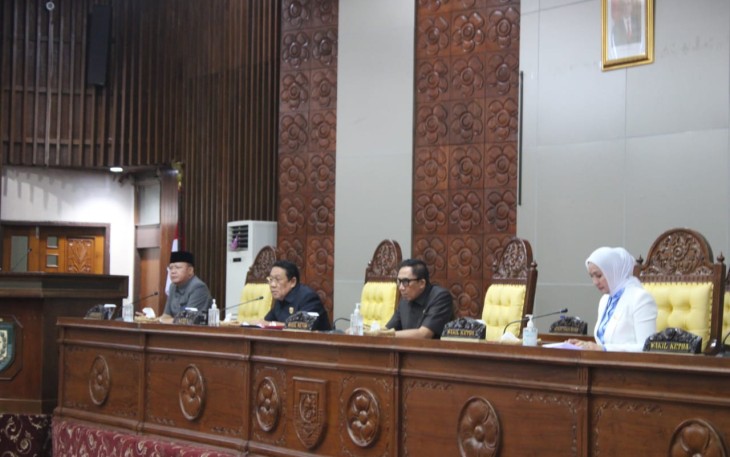 Paripurna DPRD Provinsi Bengkulu 