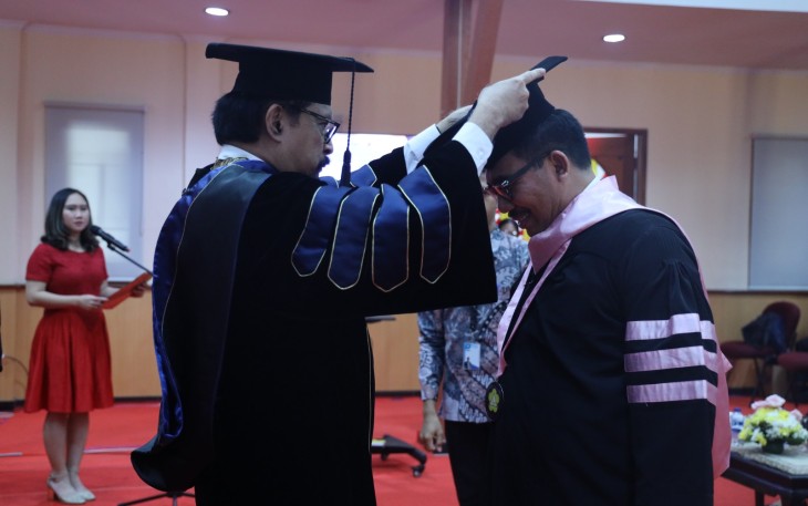 Deputi Pencegahan BNN RI Raih Predikat Sangat Memuaskan dalam Ujian Terbuka Promovendus