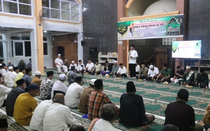 Gubernur Ansar saat Hadiri Maulid Nabi dan Silaturahmi di Masjid Al Barkah Batam