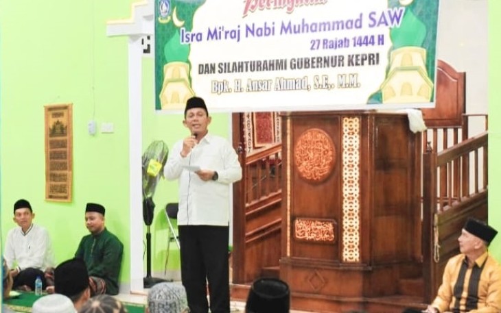 Isra Miraj 1444 H di Gerbang Utara Pulau Natuna 