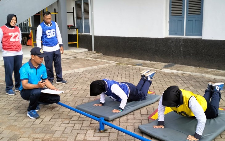 Lanal Malang Laksanakan Tes Samapta Periode II Tahun 2023 