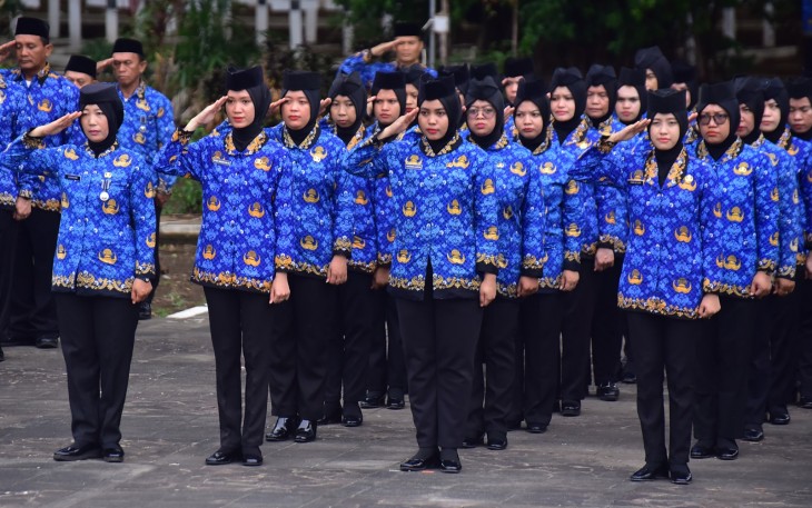 PNS Unit Lantamal VI Ziarah Rombongan ke TMP Panaikang