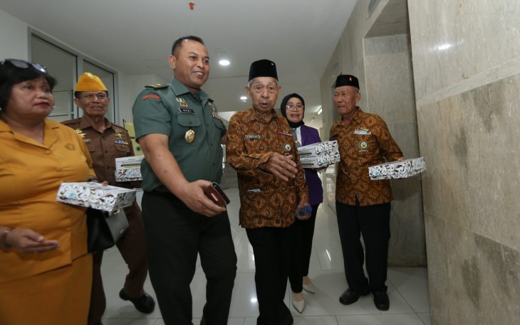 Kapoksahli Mewakili Pangdam XIV/Hsn Hadiri Acara Syukuran HUT-64 Pepabri