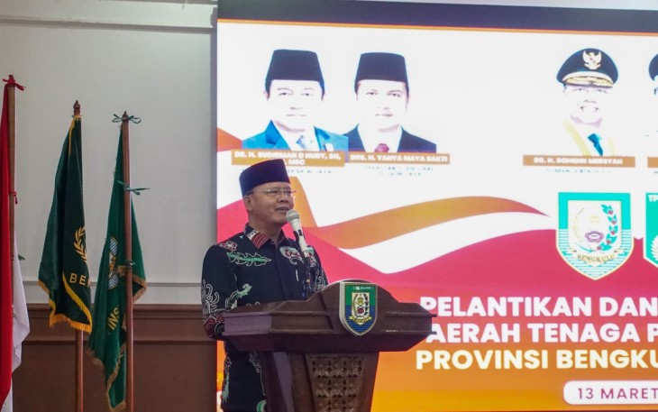 Gubernur Bengkulu Rohidin Mersyah 