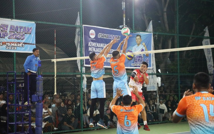 Tim Voli Putra BP Batam Juara II Turnamen PBVSI Batam Cup 2023