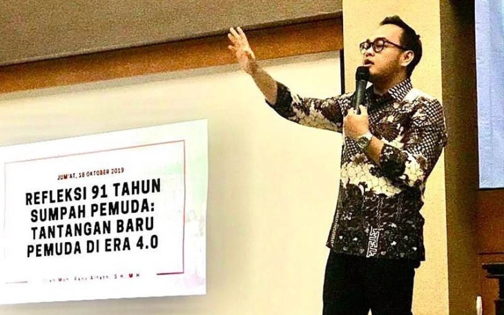 Anggota Komisi III DPR Fraksi PKB Mohammad Rano Alfath 