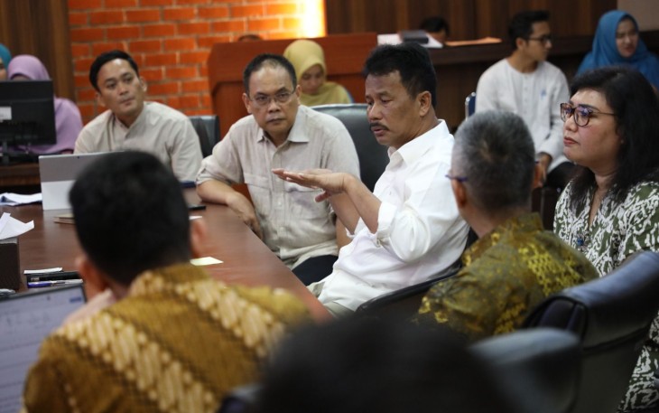 Kepala BP Batam, Muhammad Rudi, saat menerima kunjungan calon investor asing
