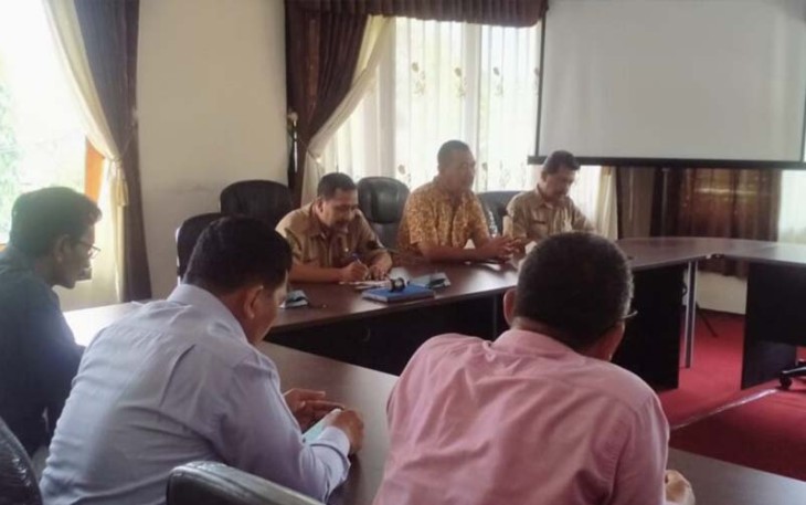 Komisi A DPRD Kabupaten Madiun Saat di gedung DPRD Trenggalek
