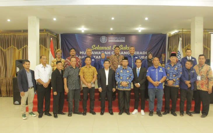 Pesan Sekda Saat Muscab DPC Peradi Kabupaten Asahan