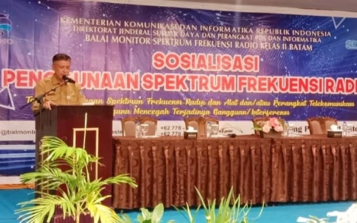 Balmon Batam dan Diskominfo Kepri Gelar Sosialisasi Penggunaan Frekuensi Radio Tertib, Efektif, dan Aman