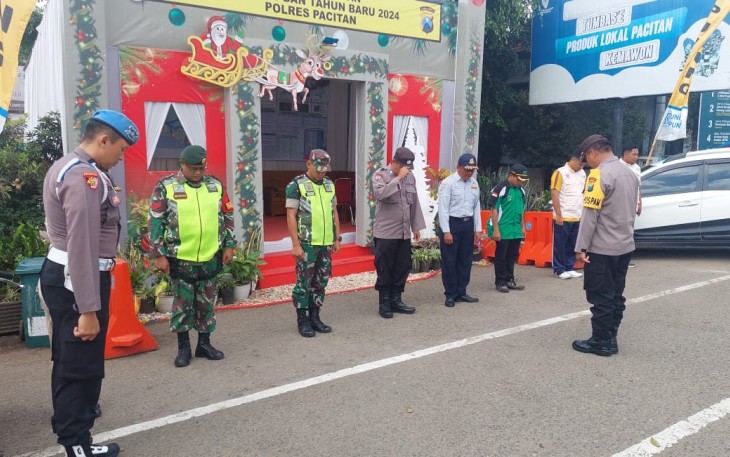 Kodim 0801/Pacitan Bersama Polres Perketat Pengamanan.