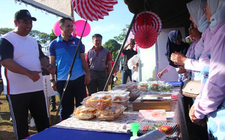 Lanud Sultan Hasanuddin saat Adakan Sunday Market 