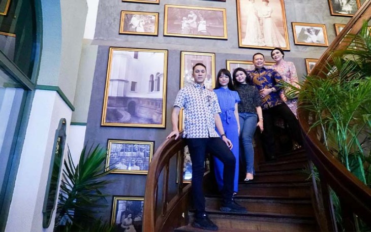 Bamsoet saat menghadiri pembukaan Jurnal Risa Coffe Atrium di Kawasan Senen Jakarta Pusat, Rabu malam (12/4/23).