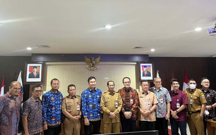 Kemendagri saat Evaluasi Ranperda Rencana Tata Ruang Wilayah Prov Jambi