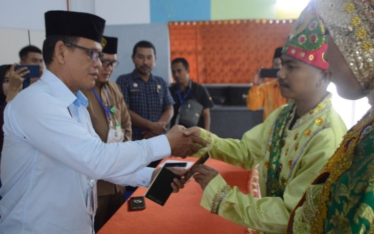Pernikahan di Lapas II A Gorontalo