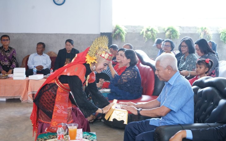 Bupati Hadiri Deklarasi Dan Pelantikan Pengurus DPW Punguan Pomparan Raja Marpaung Dohot Boruna Kabupaten Asahan