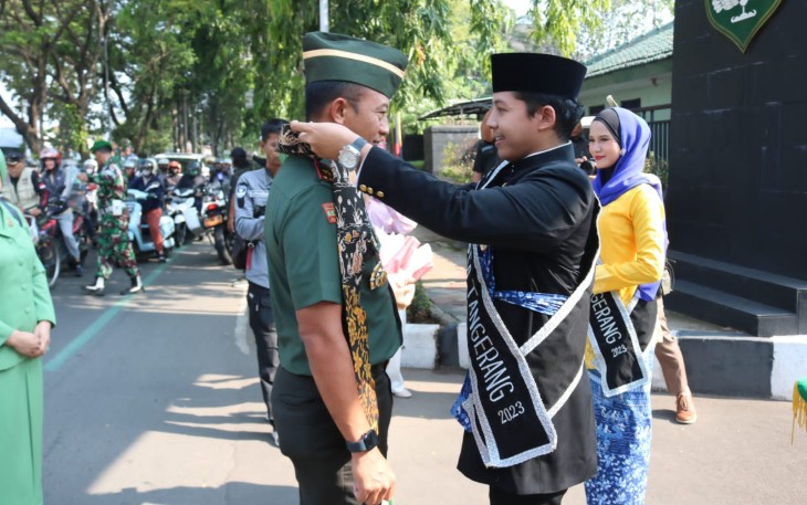 Danrem 052/Wijayakrama Kunjungi Kodim 0506/Tgr