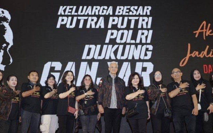 KBPP Polri Mendeklarasikan Dukung Ganjar Capres 2024