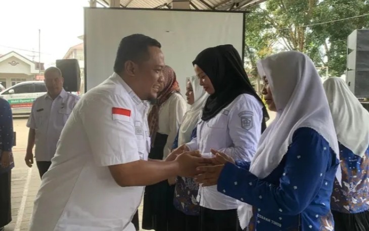 Camat Kota Kisaran Timur Hadiri Sosialisasi Budaya Baca dan Literasi Sekaligus Pelantikan Pengurus GPMB Kelurahan Se-Kecamatan Kota Kisaran Timur