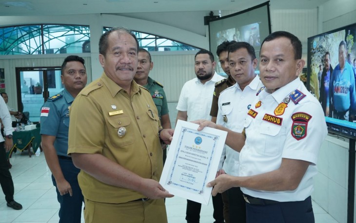 Wakil Bupati Asahan Ikuti Peringatan Hari Anti Narkotika Internasional Tahun 2023 Secara Virtual