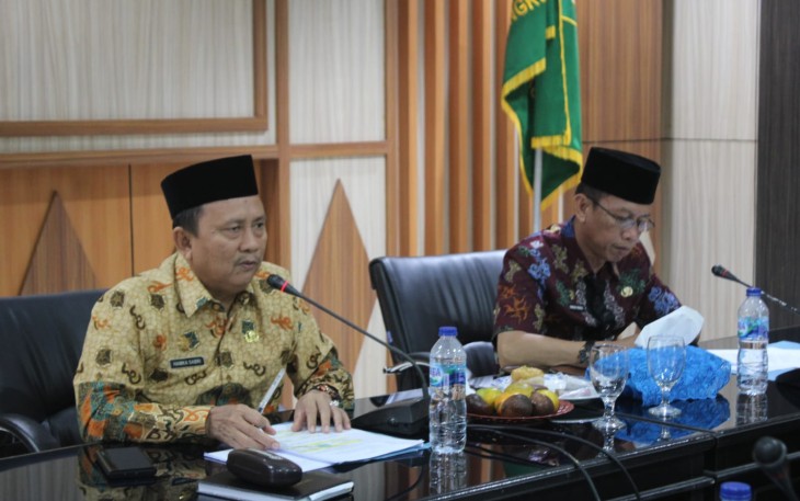 Sekretaris Daerah Provinsi Bengkulu Hamka Sabri 