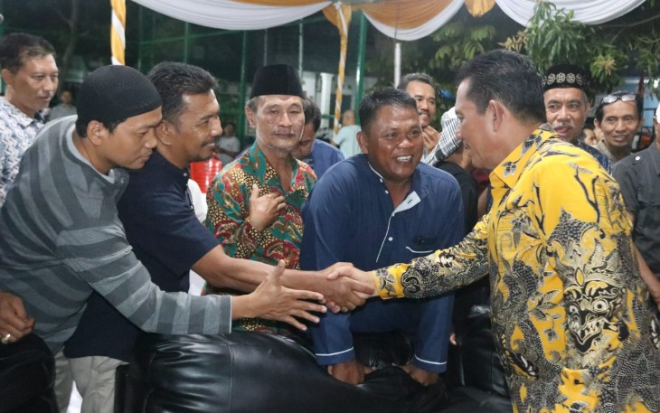 Gubernur Kepri H Ansar Ahmad Silaturahmi  dengan Masyarakat Perumahan Marcelia Batam