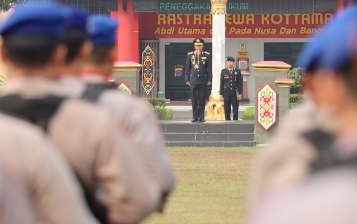 Polda Kalteng Gelar Upacara Hari Kesaktian Pancasila