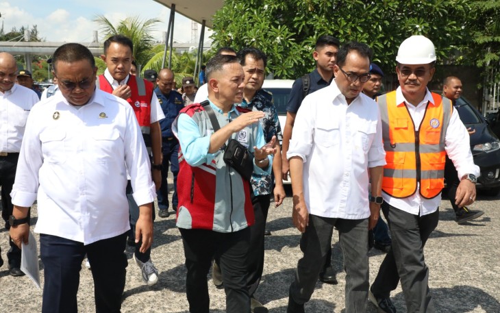 Menteri Perhubungan RI Kunjungi Pelabuhan Domestik dan Internasional Sekupang