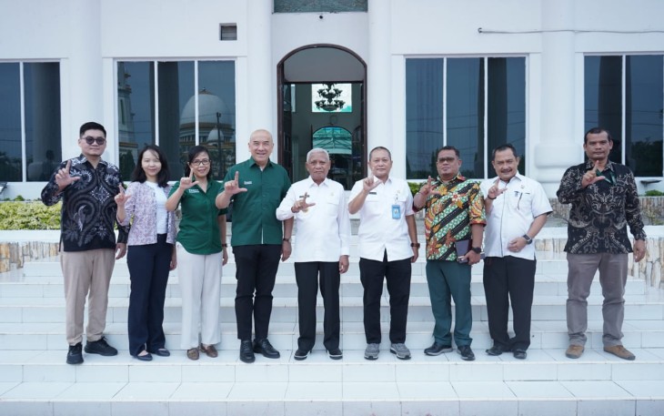 Bupati Asahan Terima Kunjungan Tanoto Foundation