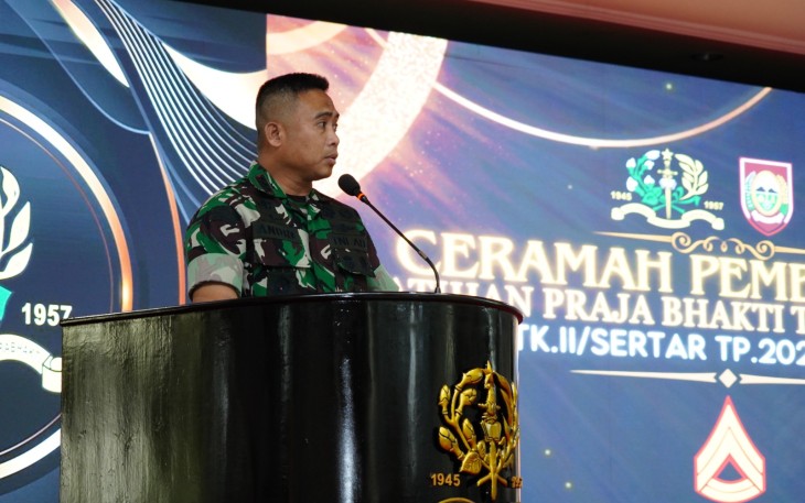 Pembekalan Taruna/Taruni Akademi Militer dalam rangka persiapan latihan Praja Bakti TP 2023/2024, para Taruna Akademi Militer Tingkat II/Sertar akan melaksanakan latihan di wilayah Kabupaten Boyolali