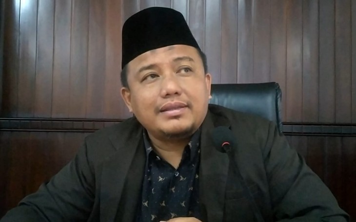 Ketua Komisi I, DPRD Kabupaten Trenggalek, Alwi Burhanudin, saat dikonfirmasi setelah rapat kerja bersama OPD mitra kerja, di Gedung Graha Paripurna DPRD Kabupaten Trenggalek, Jum'at (28/7/2023).