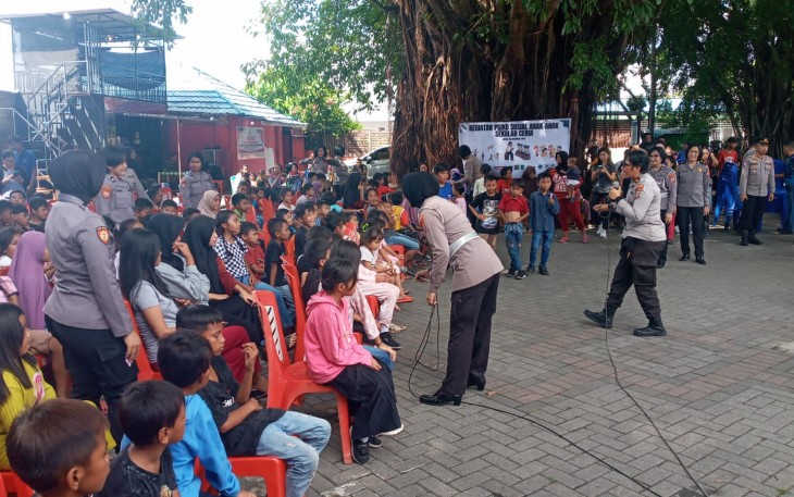 Polda Sulut Bersama Polres Bitung Gelar Kegiatan Trauma Healing 