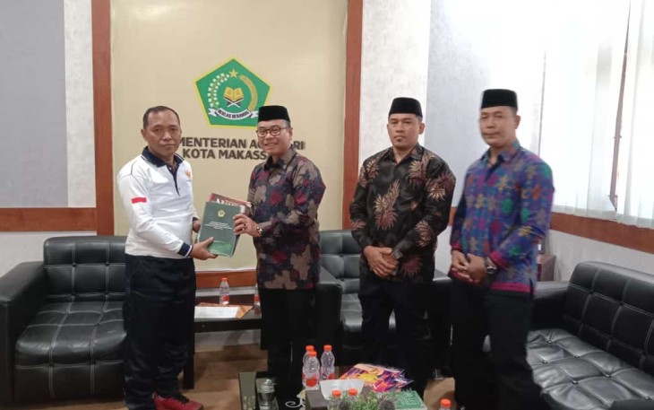 Pengurus LDII Kota Makassar Audiensi Kepala Kantor Kemenag