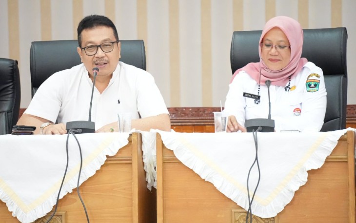 Kadis Kominfotik Sumbar Jasman resmi beralih tugas.