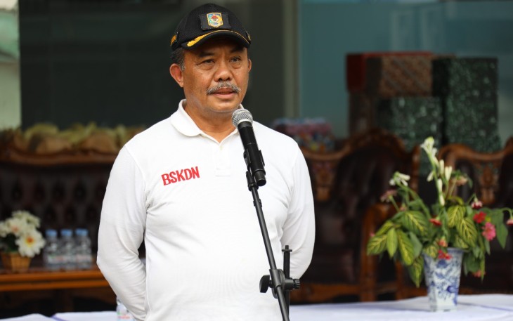 Kepala Badan Strategi Kebijakan Dalam Negeri (BSKDN) Kementerian Dalam Negeri (Kemendagri) Yusharto Huntoyungo memacu jajaranya untuk terus menjaga kekompakan dan meningkatkan semangat dalam bekerja