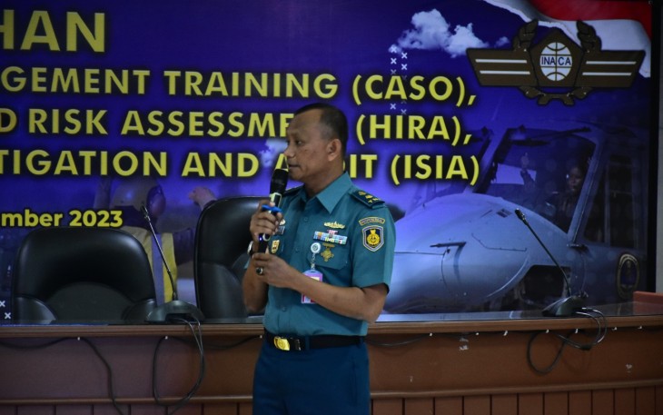 Wakil Komandan Wing Udara 2 Letkol Laut (P) Zuhri  