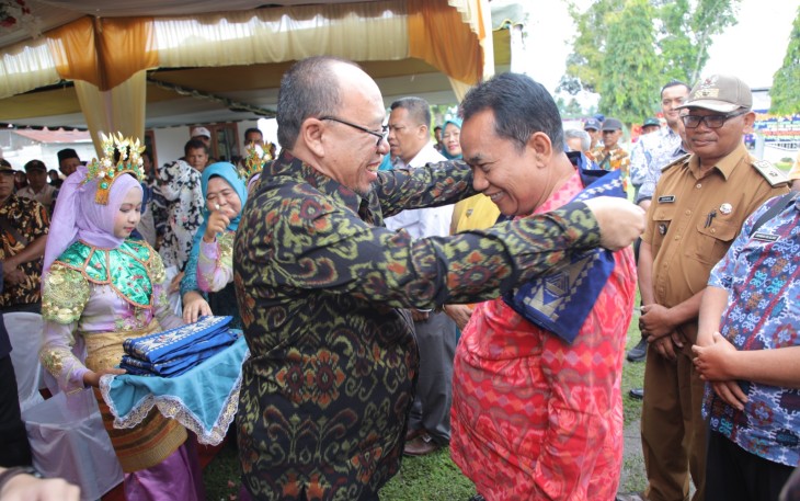 Tim Penilai Desa/Kelurahan Terbaik Tingkat Provsu Kunjungi Desa Rawang Lama 